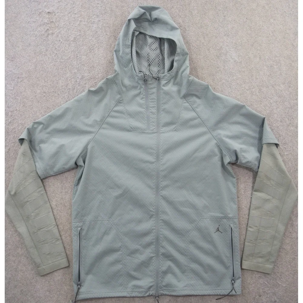 Jordan x Public School PSNY Jacket Mens Large Gray Full Zip Hooded